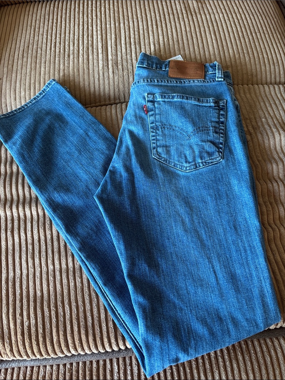Men's Blue Denim Jeans Levi’s premium